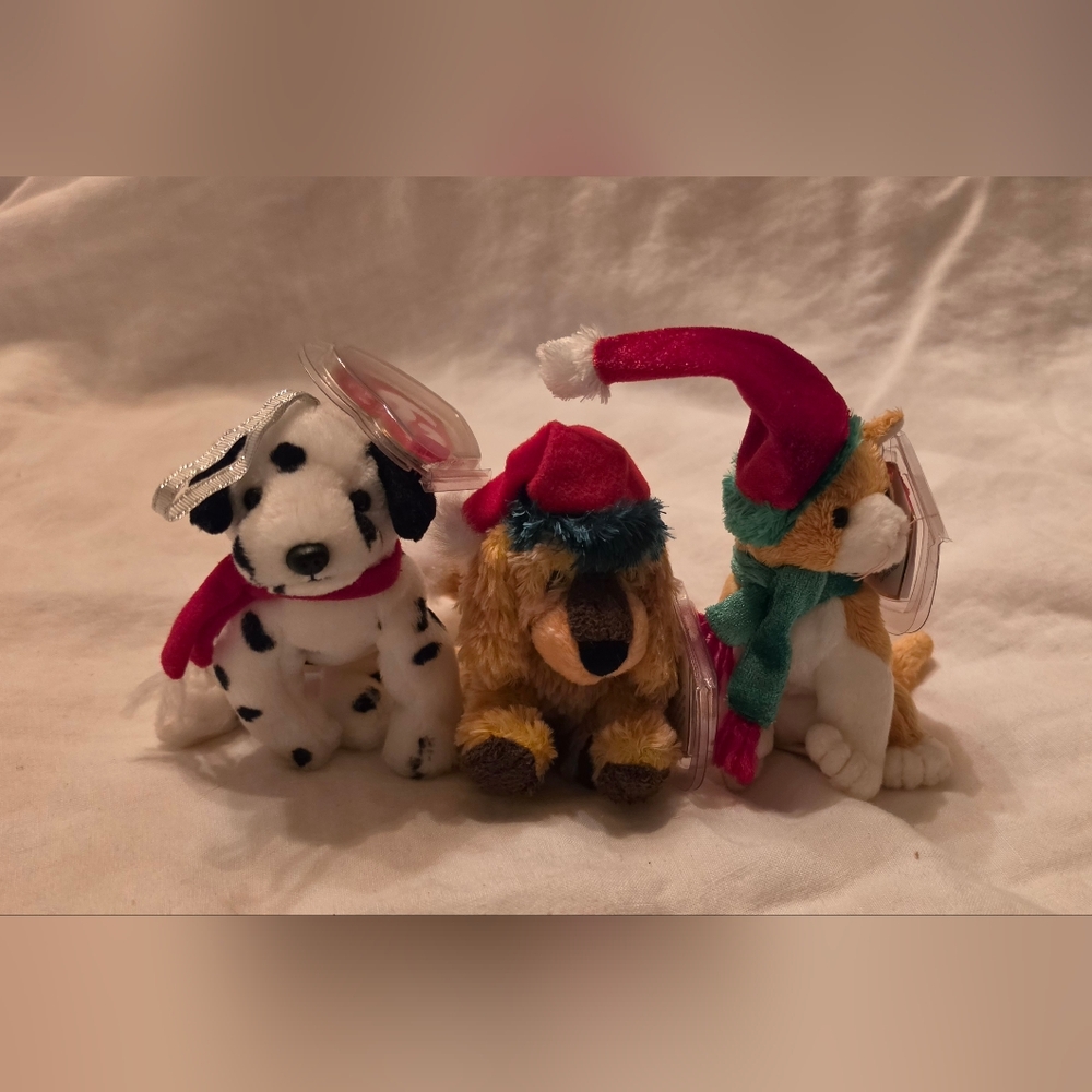 46 Ty Beanie Babies Chrismas Ornaments "The Jingle Beanies" Collection - Picture 8 of 9